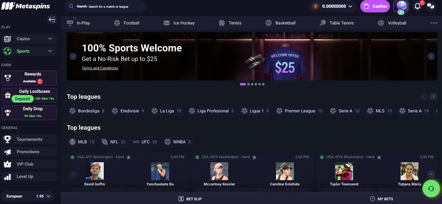 Decentralized crypto exchange app
